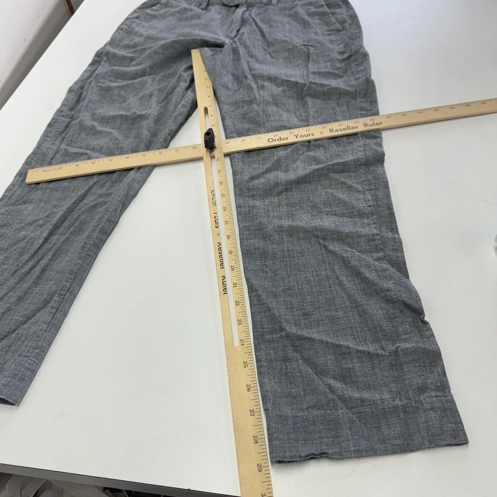 J.Crew Pants Mens 33x29 Gray Bowery Slim‎ Fit Business Casual